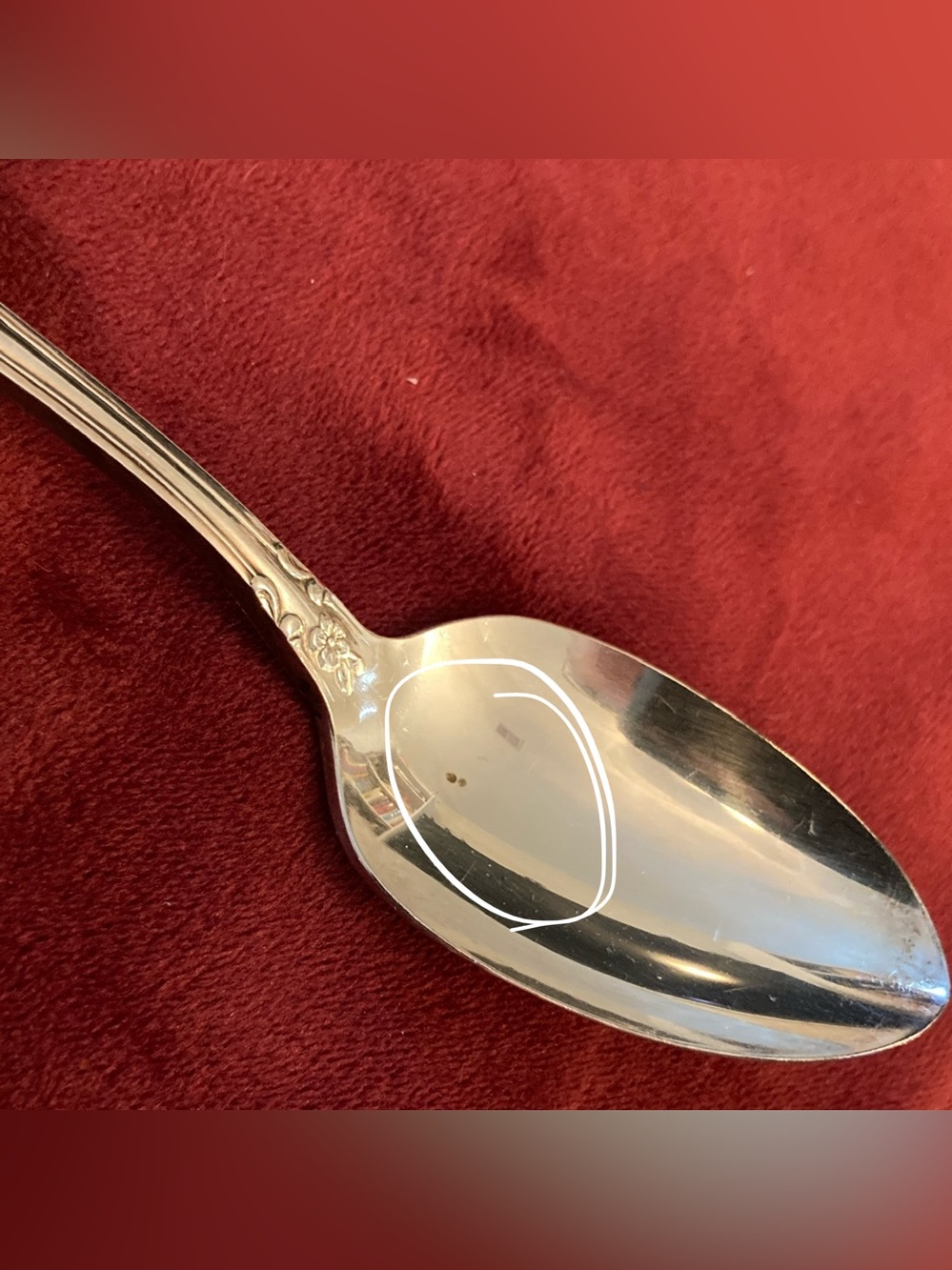 Set of 10 Wm A Rogers Oneida Sectional Silver Plate 6” Dinner Spoons - Picture 3 of 6